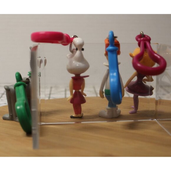 Vtg 90s Collectible Jack N The Box Keychains includes George Jane Judy & Astro - Picture 2 of 9